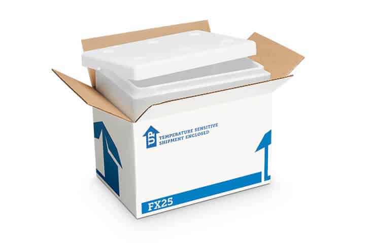 Styrofoam Fish Box 25LB Capacity